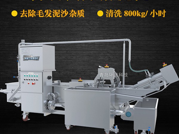 蔬菜氣泡清洗機(jī)，氣泡清洗，清洗800kg/小時(shí)