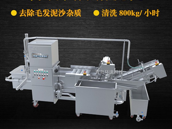 ?果蔬清洗機(jī)氣泡式清洗，異物分離過(guò)濾